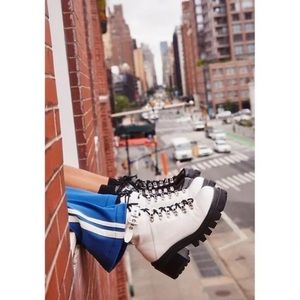 Jeffrey Campbell Czech Platform Combat Boots